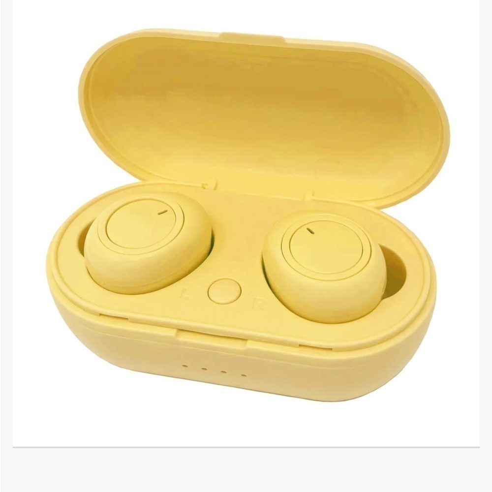 Zenvo bumblebee yellow wireless earbuds